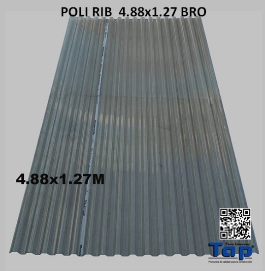 Imagen de POLI RIB  4.88x1.27 BRO