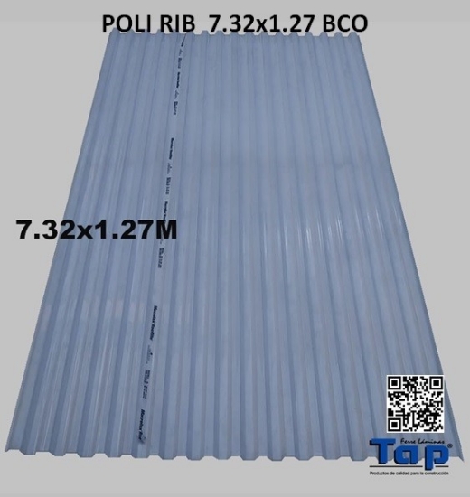 Imagen de POLI RIB  7.32x1.27 BCO