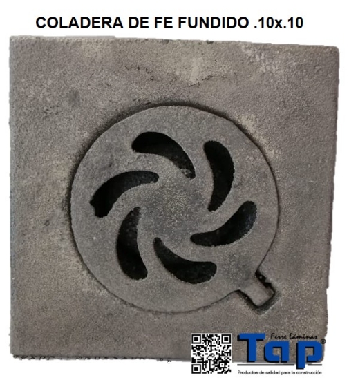 Imagen de COLADERA DE FE FUNDIDO 0.10x0.10