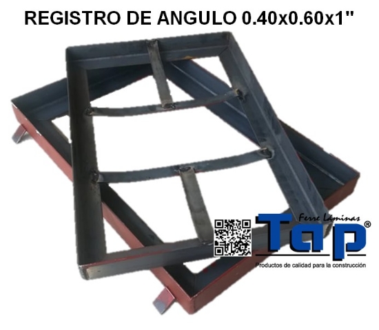 Imagen de REGISTRO DE ANGULO 0.40x0.60x1"