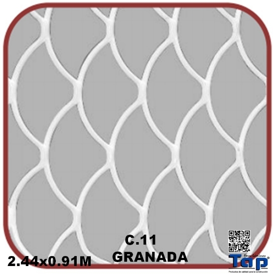 Imagen de REJACERO  GRANADA 2.44x0.91 C. 11