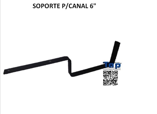 Imagen de SOPORTE P/CANAL 6"