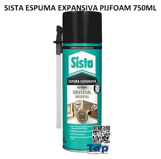 Imagen de SISTA ESPUMA EXPANSIVA PIJFOAM 750ML