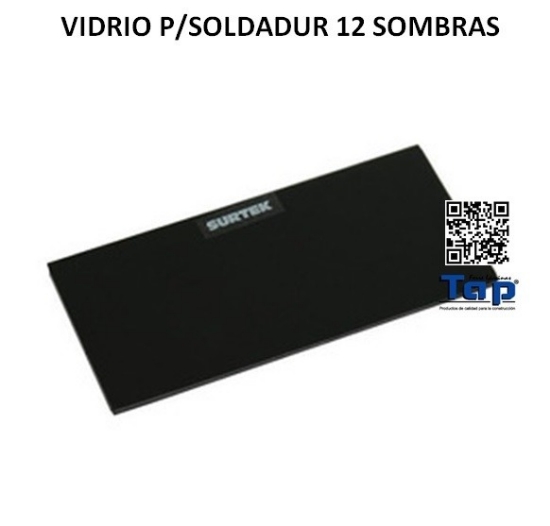 Imagen de VIDRIO P/SOLDADUR 12 SOMBRAS