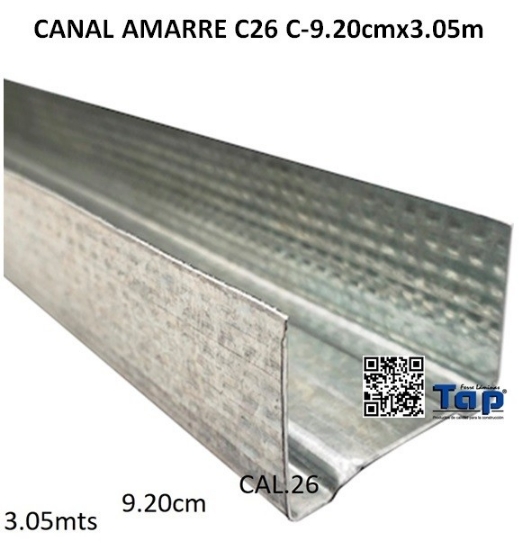 Imagen de CANAL AMARR C26 4.10cmx3.05m