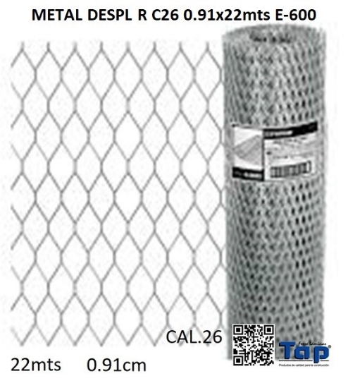 Imagen de METAL DESPL R C26 0.91x22mts E-600