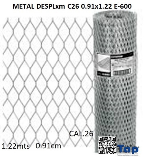 Imagen de METAL DESPLxm C26 0.91x1.22 E-600