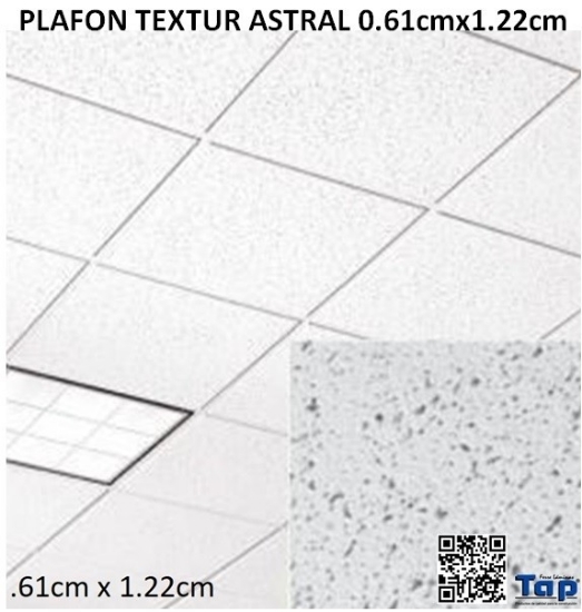 Imagen de PLAFON TEXTUR ASTRAL 0.61cmx1.22cm