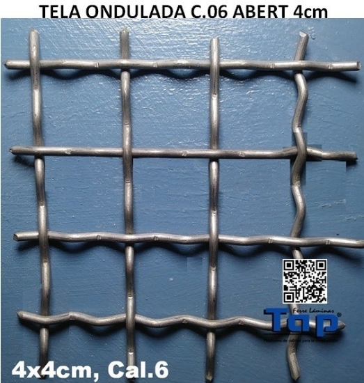 Imagen de TELA ONDULADA C.06 ABERT 4cm