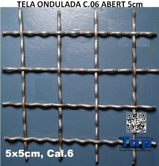 Imagen de TELA ONDULADA C.06 ABERT 5cm