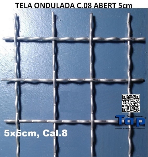 Imagen de TELA ONDULADA C.08 ABERT 5cm