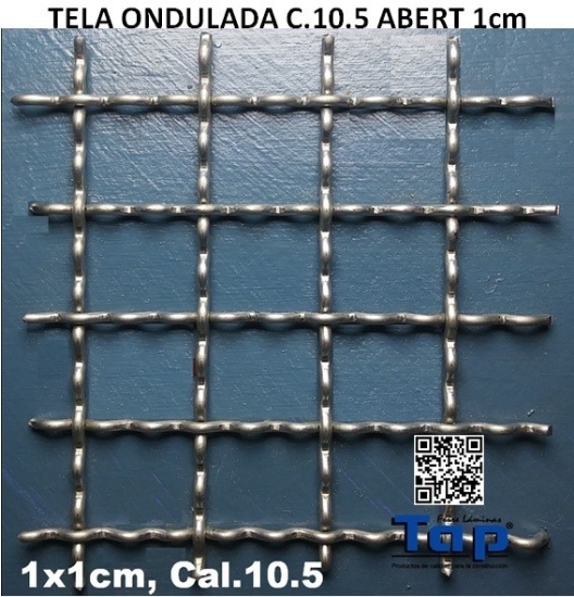 Imagen de TELA ONDULADA C.10.5 ABERT 1cm