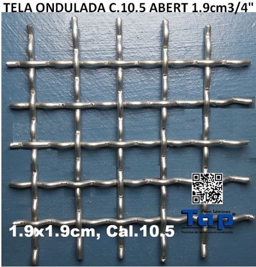 Imagen de TELA ONDULADA C.10.5 ABERT 1.9cm3/4"