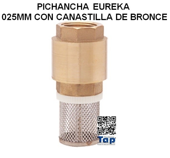 Imagen de PICHANCHA EUREKA 025MM CON CANASTILLA DE BRONCE