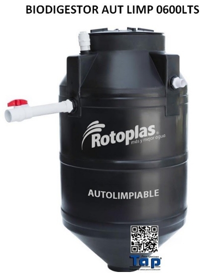 Imagen de BIODIGESTOR AUT LIMP 0600LTS