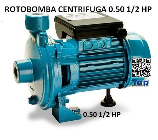 Imagen de ROTOBOMBA CENTRIFUGA 0.50 1/2 HP