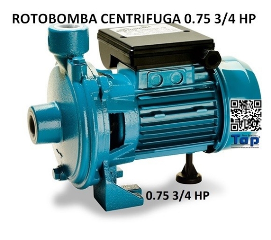 Imagen de ROTOBOMBA CENTRIFUGA 0.75 3/4 HP