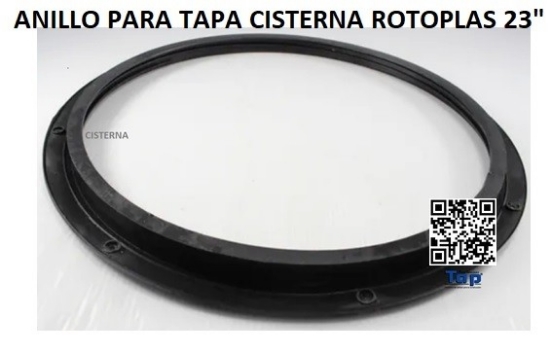 Imagen de ANILLO PARA TAPA CISTERNA ROTOPLAS 23"