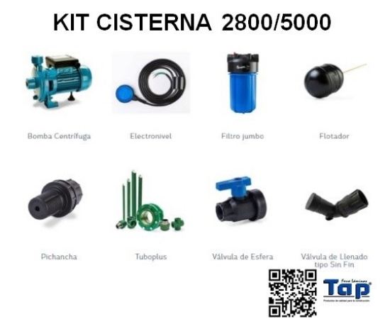 Imagen de KIT CISTERNA 2800/5000
