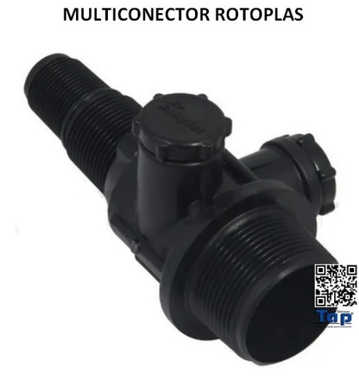 Imagen de MULTICONECTOR ROTOPLAS (Reforzado sólo)