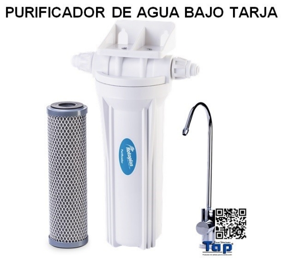 Imagen de PURIFICADOR DE AGUA BAJO TARJA