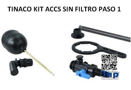 Imagen de TINACO KIT ACCS SIN FILTRO PASO 1
