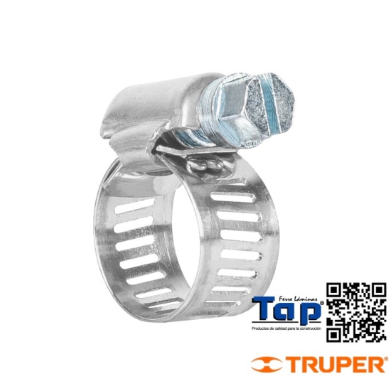 Imagen de ABRAZADERAS    4 ACERO INOXIDABLE TRUPER BOL 4