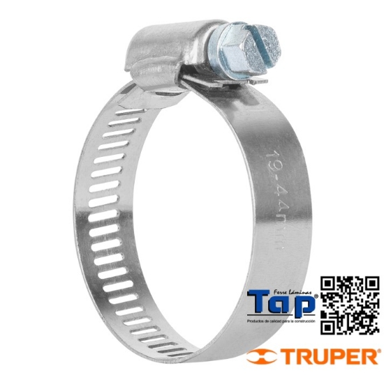 Imagen de ABRAZADERAS  20 ACERO INOXIDABLE TRUPER BOL 2