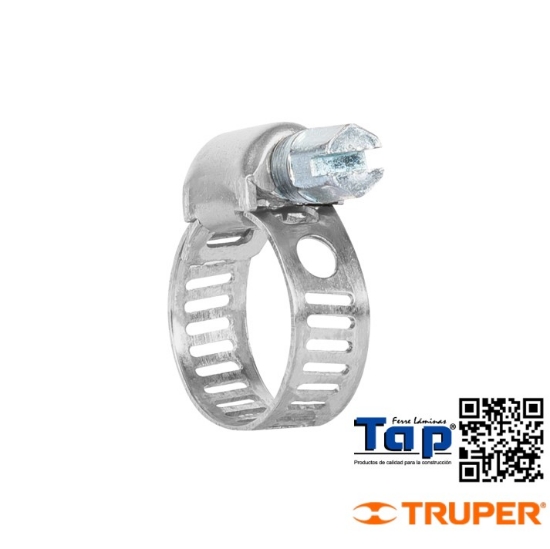 Imagen de ABRAZADERAS MINI 4 ACERO INOXIDABLE TRUPER BOL 4