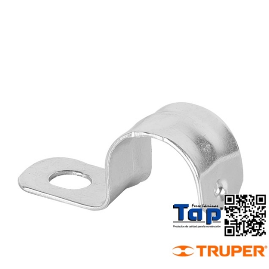 Imagen de ABRAZADERAS UÑA 013 1/2" P TUBO VOLTECK BOL 10