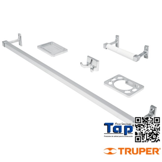 Imagen de ACC BAÑO MET FOSET JGO 5 PZA