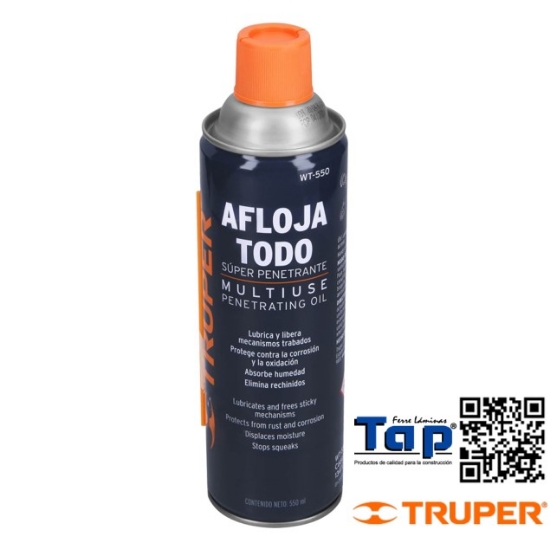 Imagen de ACEITE MULTIUSOS EN AEROSOL 550ML (19OZ) TRUPER