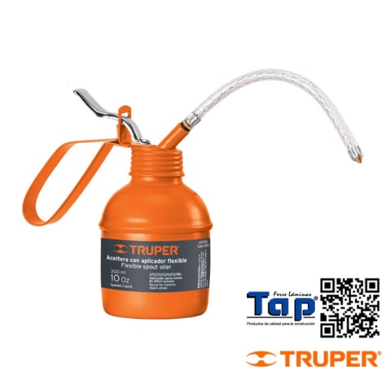 Imagen de ACEITERA 300 ML (10 OZ) C APLICADOR FLEX TRUPER