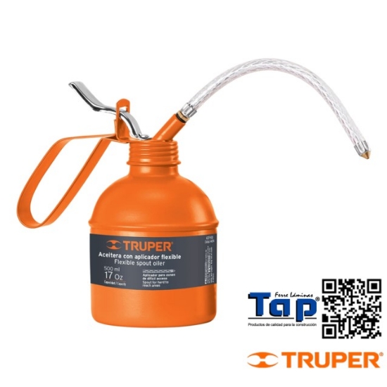 Imagen de ACEITERA 500 ML (17 OZ) C APLICADOR FLEX TRUPER