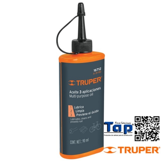 Imagen de ACEITE MULTIUSOS 90ML (3OZ) TRUPER