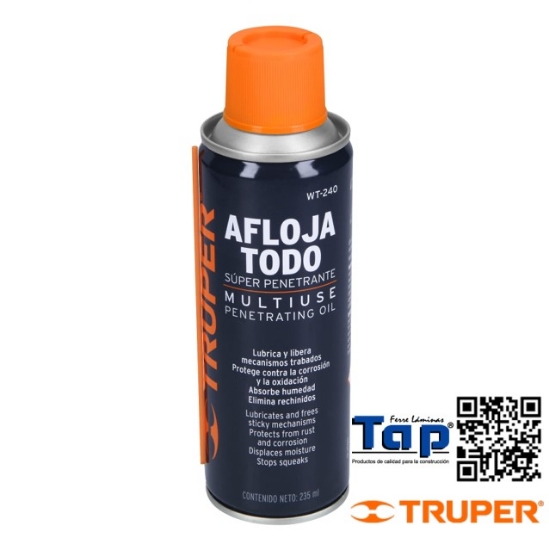Imagen de ACEITE MULTIUSOS EN AEROSOL 235ML (8OZ) TRUPER