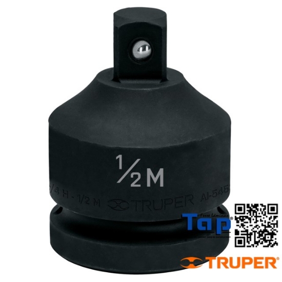 Imagen de ADAPTADOR DE IMPACTO 019 3/4" (H)X013 1/2" (M) TRUPER