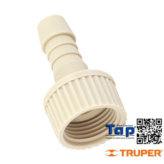 Imagen de ADAPTADOR HEMBRA  MOV. DE POLIPRO. 019 3/4"X013 1/2" FOSET