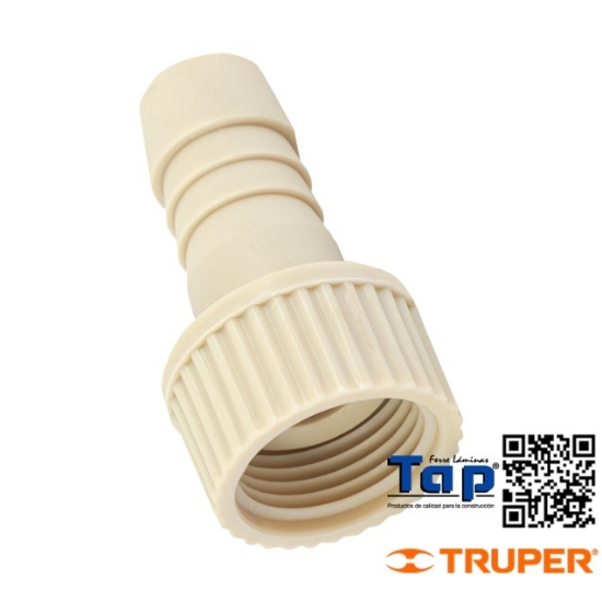 Imagen de ADAPTADOR HEMBRA  MOV. DE POLIPRO. 019 3/4"X019 3/4" FOSET