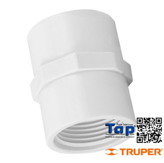 Imagen de ADAPTADOR HEMBRA PVC 025 1" FOSET