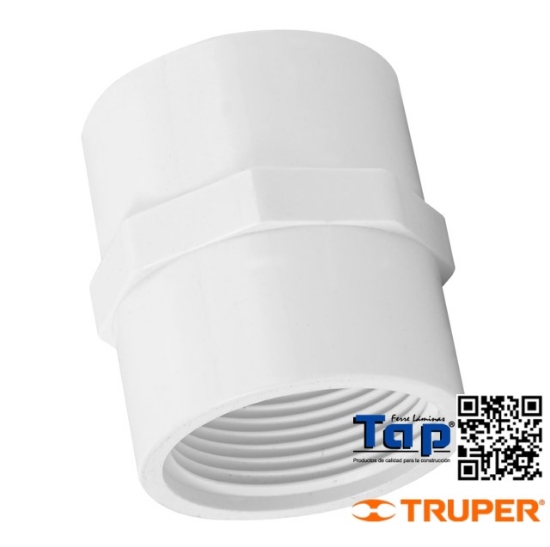 Imagen de ADAPTADOR HEMBRA PVC 031 1-1/4" FOSET
