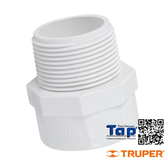 Imagen de ADAPTADOR MACHO PVC 031 1-1/4" FOSET
