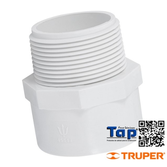 Imagen de ADAPTADOR MACHO PVC 050 2" FOSET