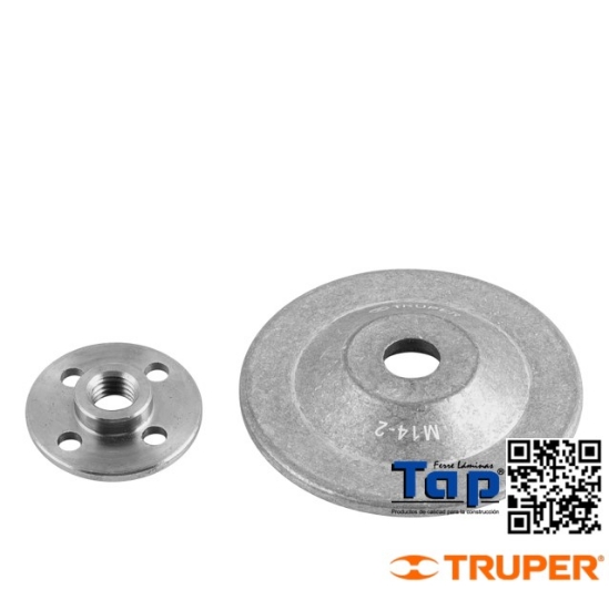Imagen de ADAPTADOR P DISC ABRASIVOS 175 7" A 225 9" T 42 EJE M14