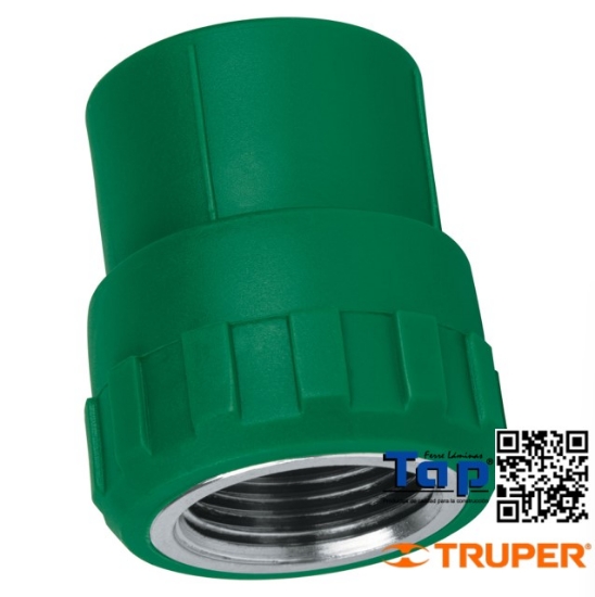 Imagen de ADAPTADOR PPR 013 1/2" HEMBRA C INSERTO METALICO FOSET