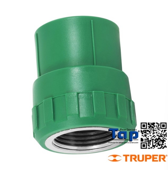 Imagen de ADAPTADOR PPR 019 3/4" HEMBRA C INSERTO METALICO FOSET