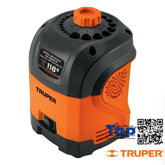 Imagen de AFILADOR ELECTRICO P BROCAS C PTA 118° TRUPER