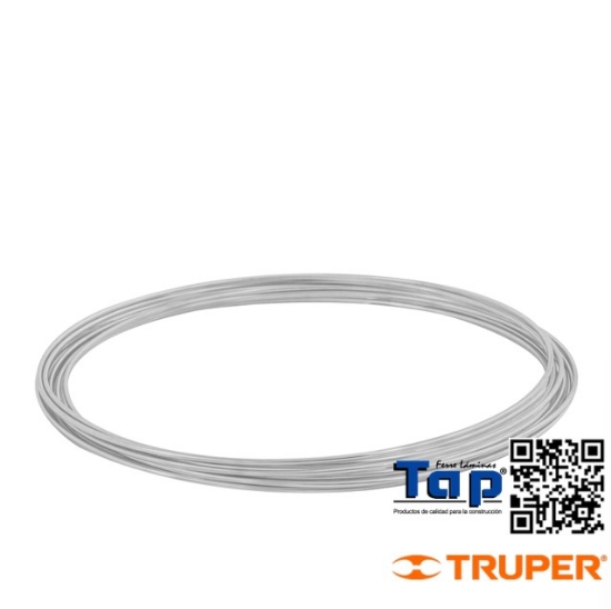 Imagen de ALAMBRE GALVANIZADO CAL 18 EN BOL ROLLO 30G
