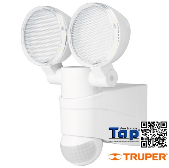 Imagen de ARBOTANTE BLANCO C SENSOR DE MOVIMIENTO LED 12 W