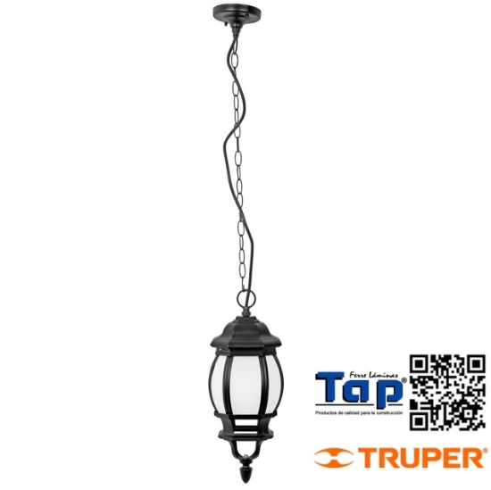 Imagen de ARBOTANTE DE LED 8 W T FAROL COLGANTE NEGRO VOLTECK